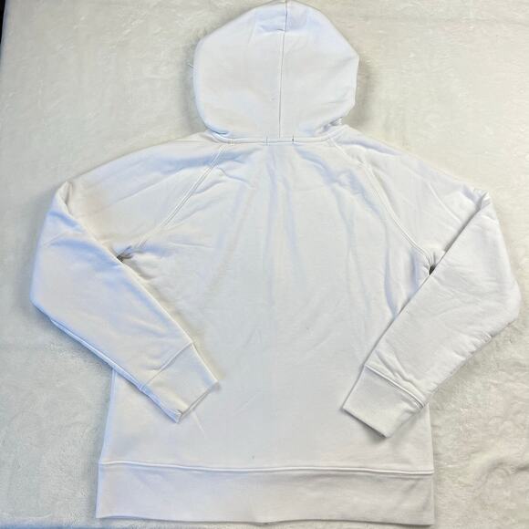 Gap White Red Blue Thermal lined Hooded zip up Sweatshirt patriotic size Large - Picture 2 of 10